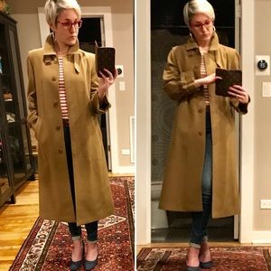 VTG Burberry Wool Duster Coat